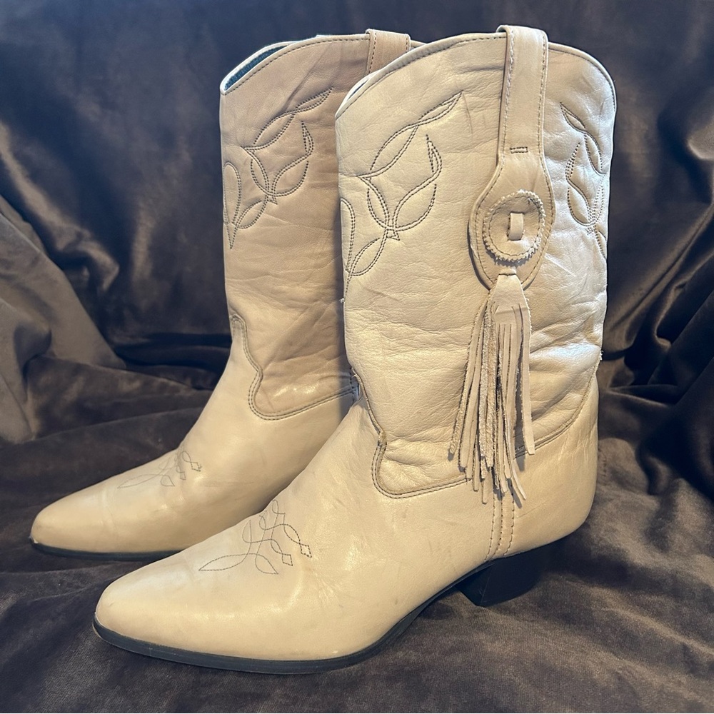 LAREDO Vintage Western Leather Boots 9.5/10M